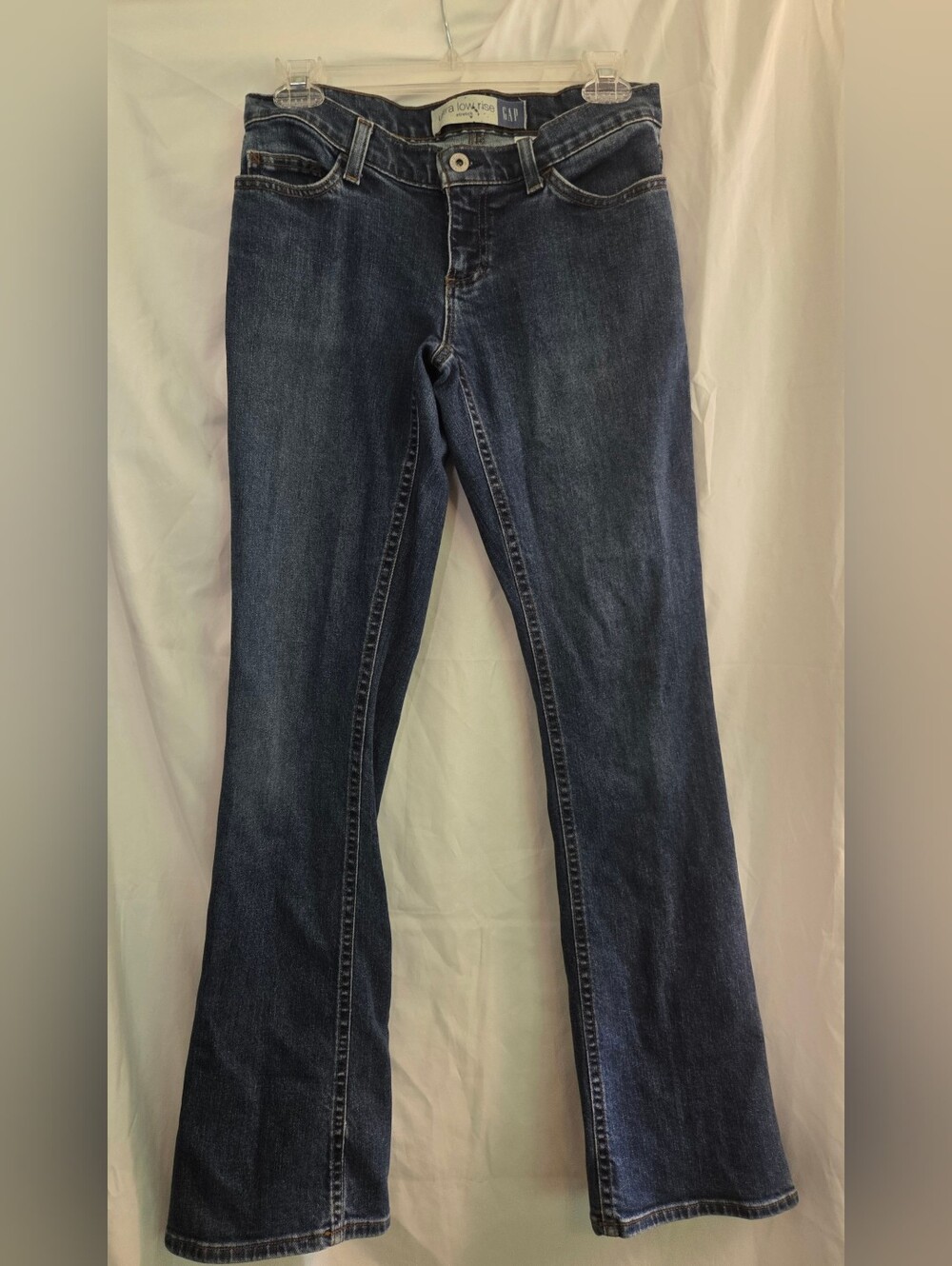 GAP Ultra Low Rise Jeans in Light Blue Wash Size 6
